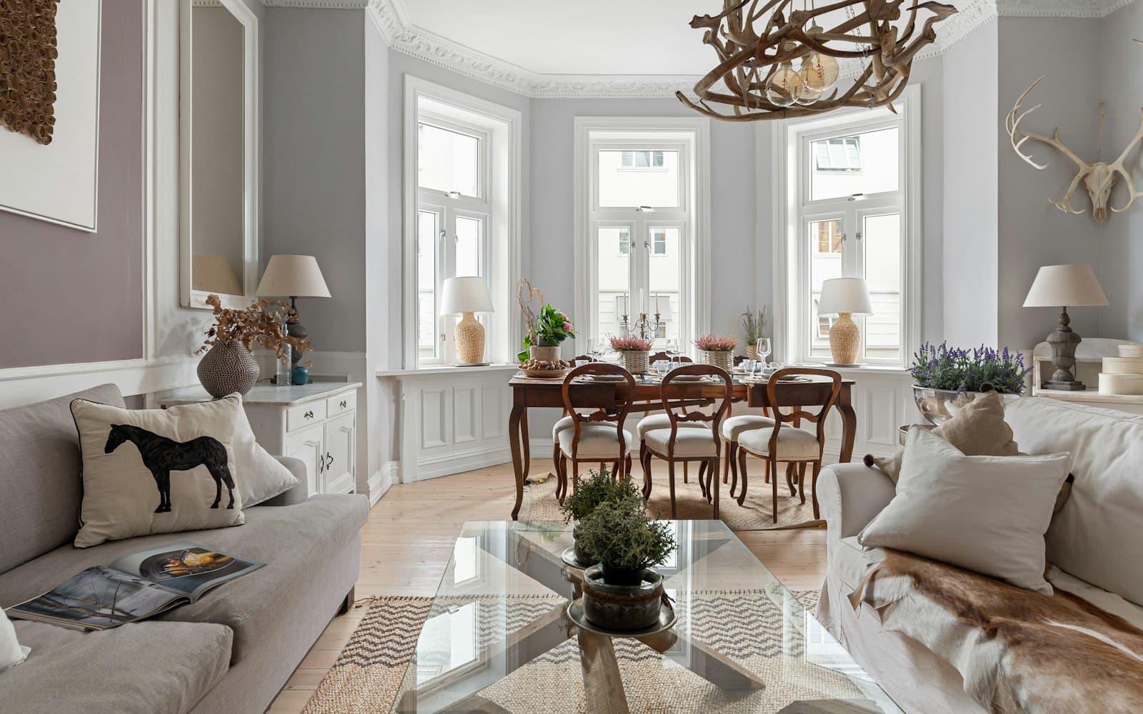 Nişantaşı Apartment salonu